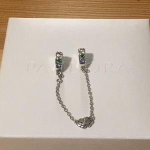 Pandora safety chain for bracelet